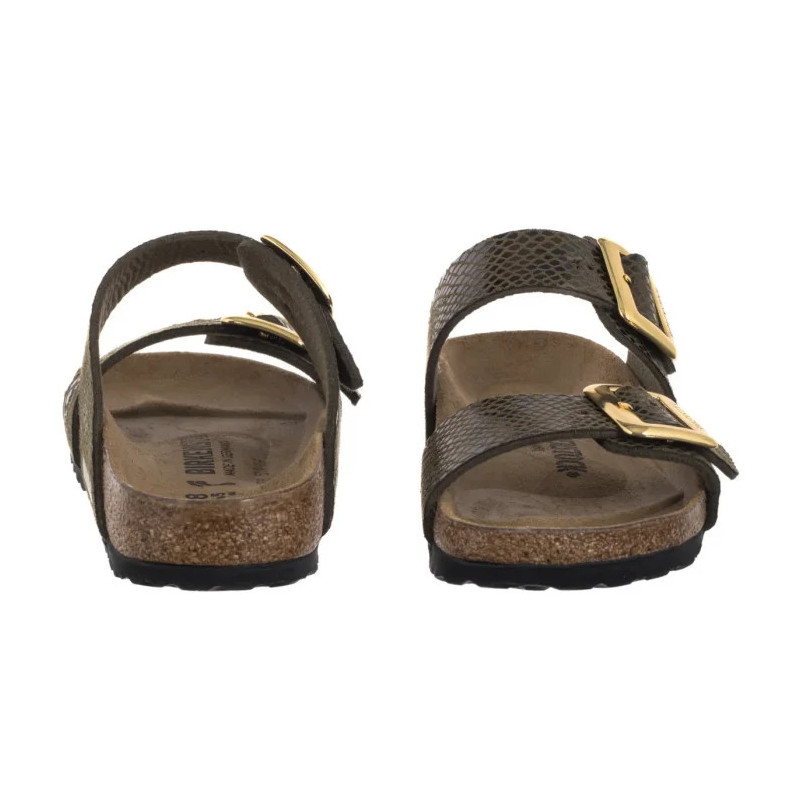 Birkenstock Sydney Cushion Buckle SYN Shiny Snake Sage 1030888 (BK314-b) Moteriški batai/šlepetės