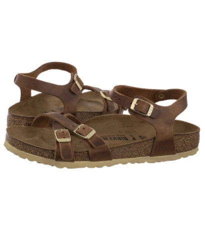 Birkenstock Kumba Cognac 1021489 (BK315-a) Sieviešu apavi/Flip Flops