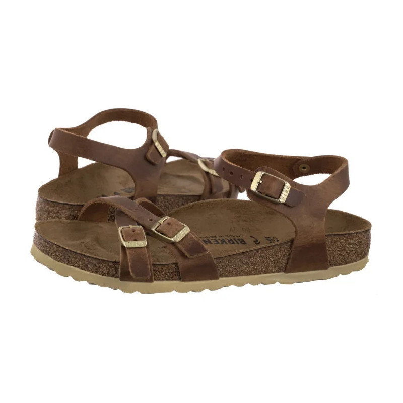 Birkenstock Kumba Cognac 1021489 (BK315-a) Women's Shoes/Flip Flops