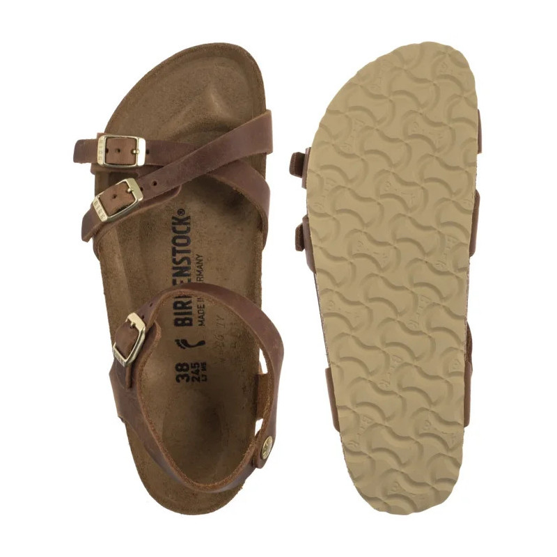 Birkenstock Kumba Cognac 1021489 (BK315-a) Women's Shoes/Flip Flops
