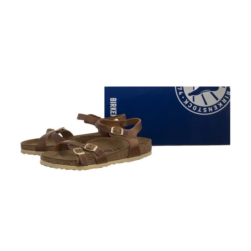 Birkenstock Kumba Cognac 1021489 (BK315-a) Women's Shoes/Flip Flops