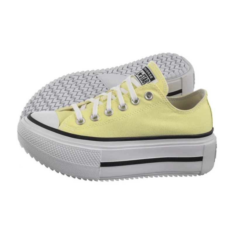 Converse CTAS Lift Double Stack Ox Lemon Slushy/White/Black A16283C (CO784-a) bateliai