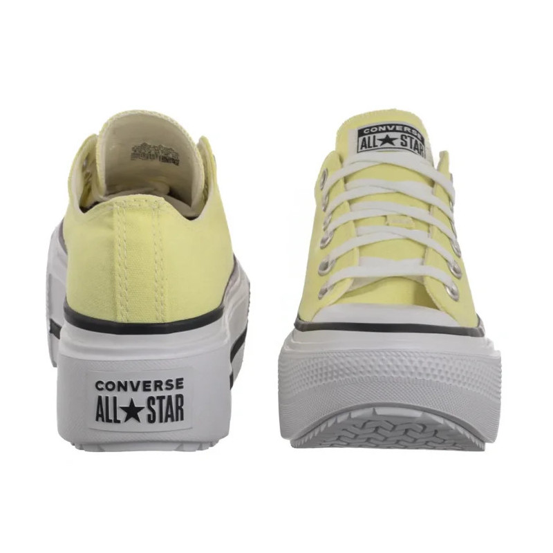Converse CTAS Lift Double Stack Ox Lemon Slushy/White/Black A16283C (CO784-a) bateliai