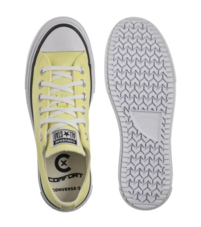 Converse CTAS Lift Double Stack Ox Lemon Slushy/White/Black A16283C (CO784-a) shoes