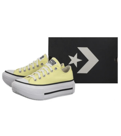 Converse CTAS Lift Double Stack Ox Lemon Slushy/White/Black A16283C (CO784-a) kingad