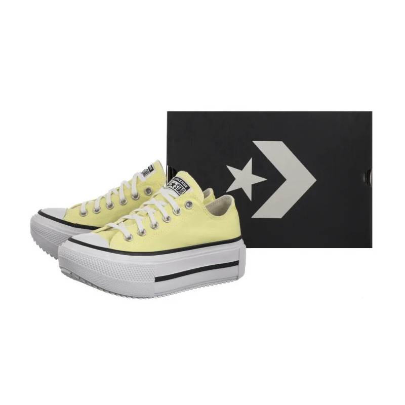 Converse CTAS Lift Double Stack Ox Lemon Slushy/White/Black A16283C (CO784-a) kingad