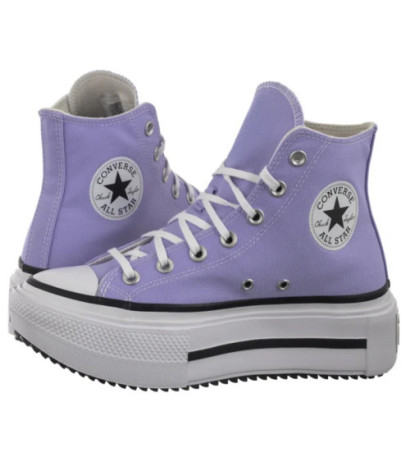 Converse CTAS Lift Double Stack Hi Violet Heat/Egret/Black A15206C (CO785-a) bateliai