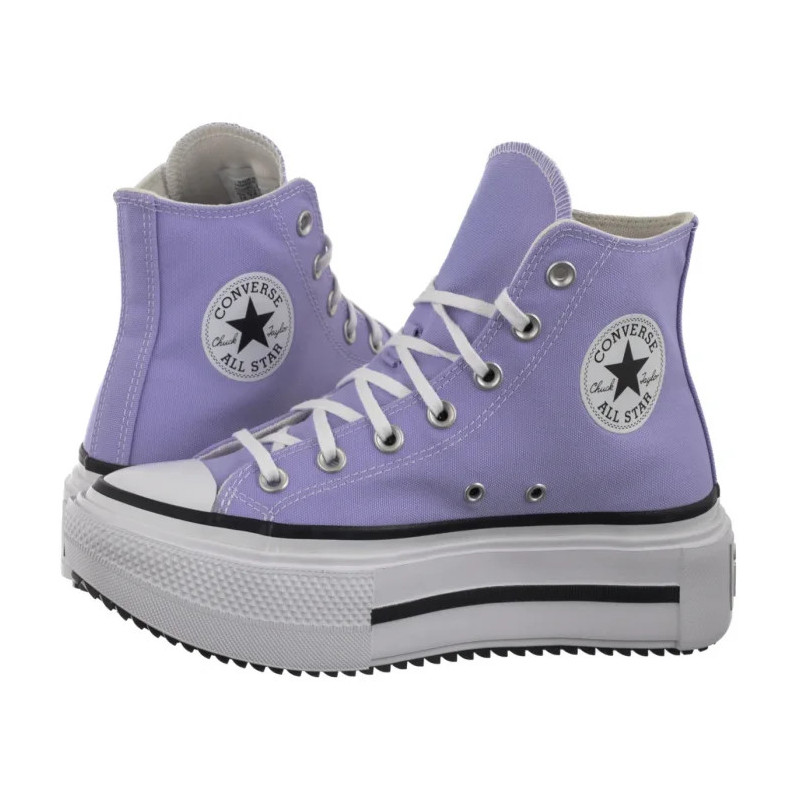 Converse CTAS Lift Double Stack Hi Violet Heat/Egret/Black A15206C (CO785-a) kurpes