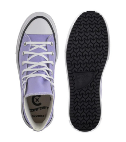 Converse CTAS Lift Double Stack Hi Violet Heat/Egret/Black A15206C (CO785-a) bateliai