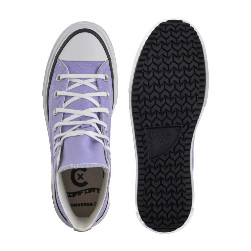 Converse CTAS Lift Double Stack Hi Violet Heat/Egret/Black A15206C (CO785-a) bateliai