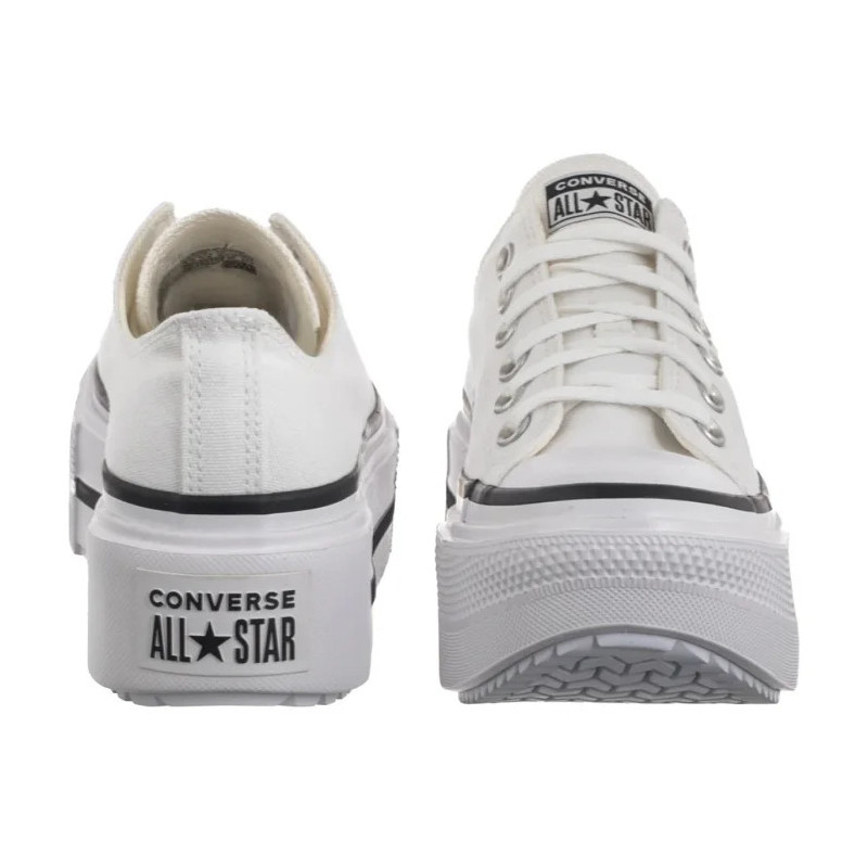 Converse CTAS Lift Double Stack Ox White/Black/White A15491C (CO784-b) kingad