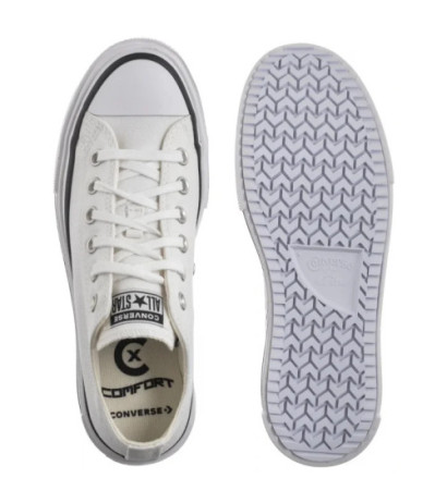Converse CTAS Lift Double Stack Ox White/Black/White A15491C (CO784-b) bateliai