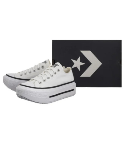 Converse CTAS Lift Double Stack Ox White/Black/White A15491C (CO784-b) kingad