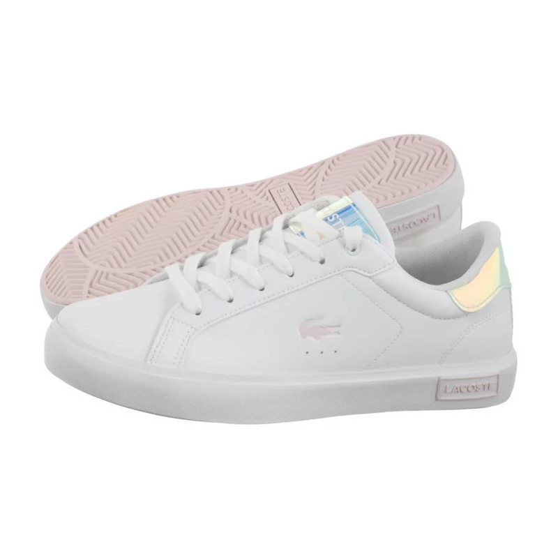 Lacoste Powercourt 124 3 Suj Wht/Lt Pink 747SUJ0013.1Y9 (LC456-a) sports Shoes