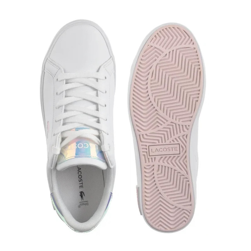 Lacoste Powercourt 124 3 Suj Wht/Lt Pink 747SUJ0013.1Y9 (LC456-a) sports Shoes