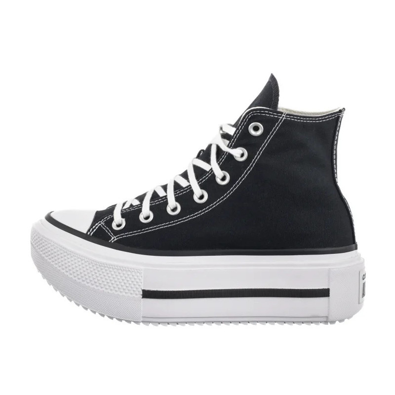 Converse CTAS Lift Double Stack Hi Black/White/Black A12975C (CO785-b) bateliai