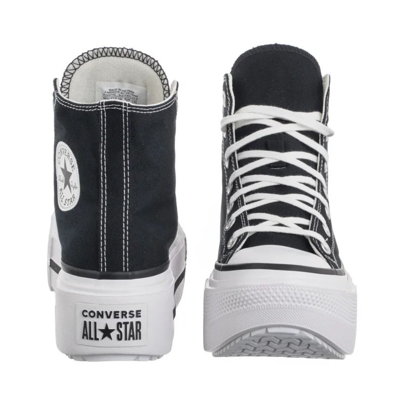 Converse CTAS Lift Double Stack Hi Black/White/Black A12975C (CO785-b) bateliai