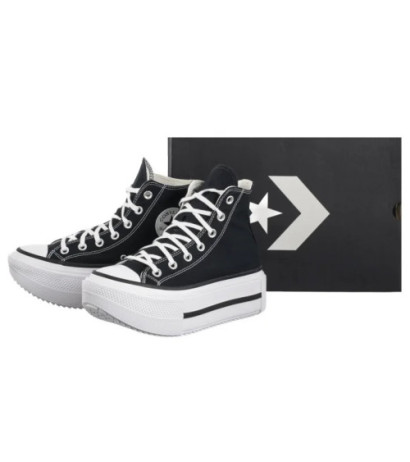 Converse CTAS Lift Double Stack Hi Black/White/Black A12975C (CO785-b) kurpes