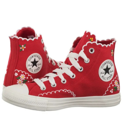 Converse CTAS Hi Red/Green/White A13518C (CO792-a) bateliai