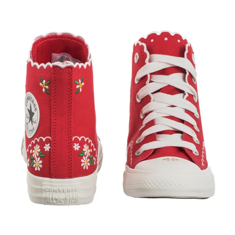Converse CTAS Hi Red/Green/White A13518C (CO792-a) bateliai