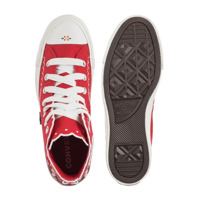 Converse CTAS Hi Red/Green/White A13518C (CO792-a) bateliai
