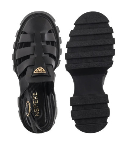 Nepeke Enver Black Leather (NP40-a) shoes