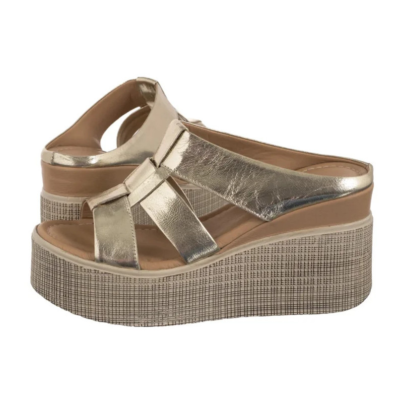 Nepeke Enes Gold Leather  (NP42-a) kurpes