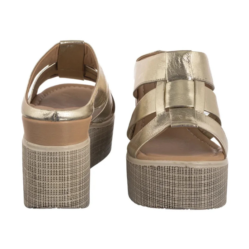 Nepeke Enes Gold Leather  (NP42-a) kurpes