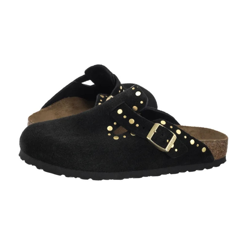 Birkenstock Boston Rivet Border Black 1030491 (BK318-a) Moteriški batai/šlepetės