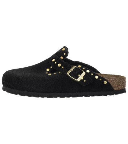 Birkenstock Boston Rivet Border Black 1030491 (BK318-a) Women's Shoes/Flip Flops