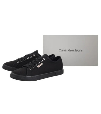 Calvin Klein Ess Vulc Low Mg Cv Triple Black YM0YM01301 0GJ (CK680-b) Sneakers