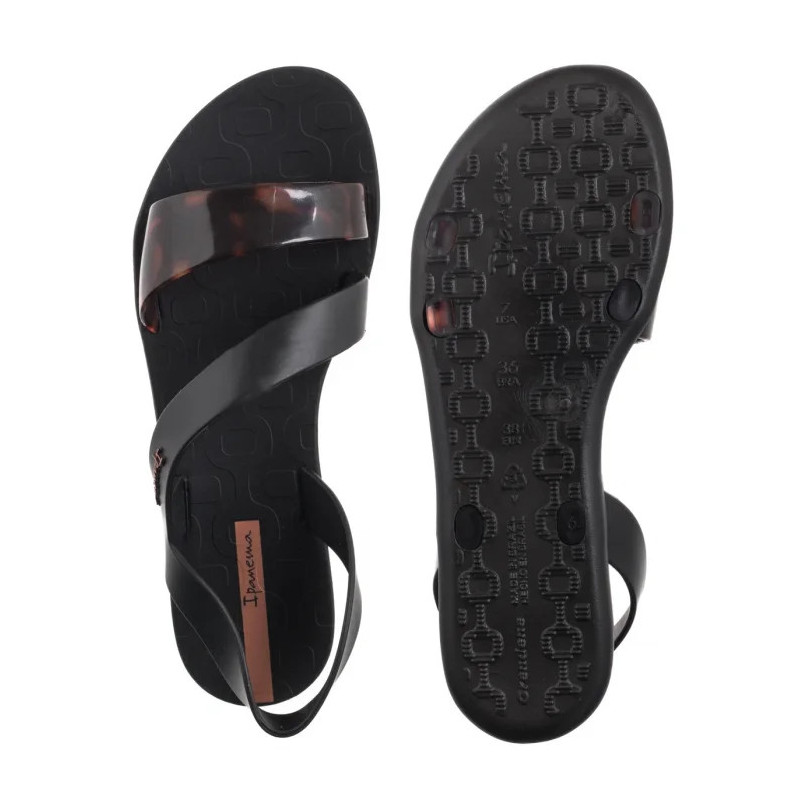 Ipanema Vibe Sandal Fem 82429/BD399 Black/Turtle/Pink (IP1-v) sandalai