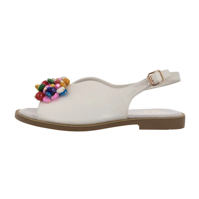 Filippo Białe DS6230/25 WH (FO104-b) sandals