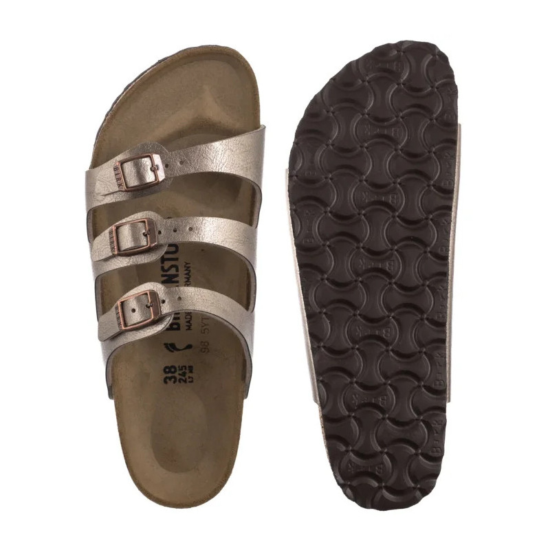 Birkenstock Florida Bs Graceful Graceful Taupe 1030352 (BK299-c) Moteriški batai/šlepetės