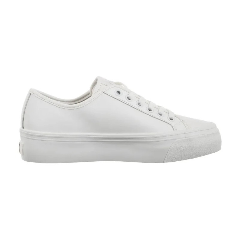 Calvin Klein Vulc Flatform Lth Bright White YW0YW01886 YAF (CK679-a) sports Shoes