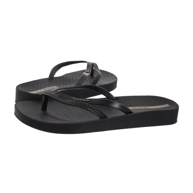 Ipanema Bossa Soft V Fem 82840/20766 Black/Black (IP82-a) šlepetės