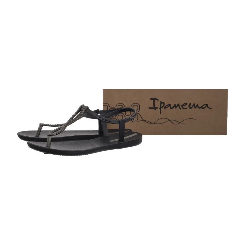 Ipanema Class Twist Sandal Fem 83658/BC909 Black/Dark Grey (IP85-a) flip flops