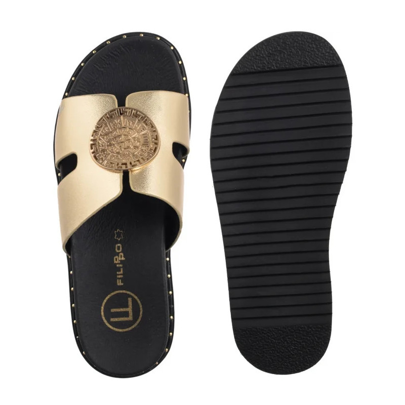 Filippo Złote DK7050/25 GO (FO168-a) Women's Shoes/Flip Flops
