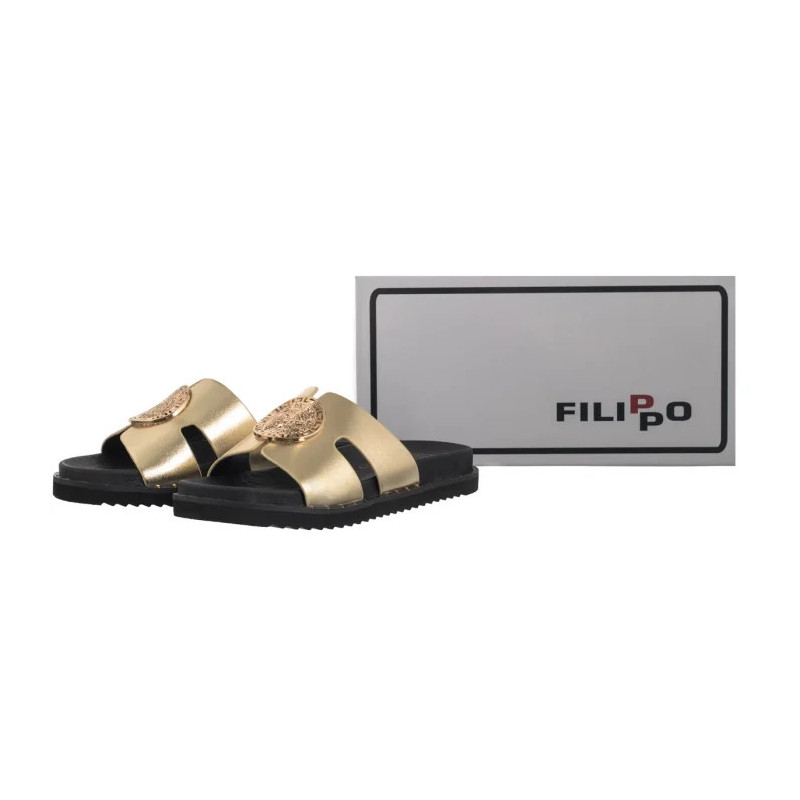 Filippo Złote DK7050/25 GO (FO168-a) Women's Shoes/Flip Flops