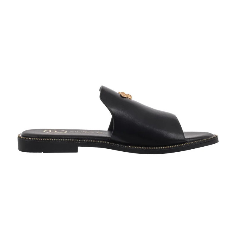 Filippo Czarne DK6975/25 BK (FO170-a) Moteriški batai/šlepetės
