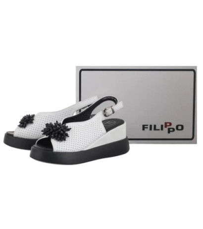 Filippo Białe DS6076/25 WH (FO175-a) shoes