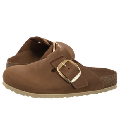 Birkenstock Boston Big Buckle Cognac 1030446 (BK316-a) Women's Shoes/Flip Flops