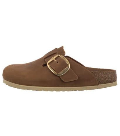 Birkenstock Boston Big Buckle Cognac 1030446 (BK316-a) Moteriški batai/šlepetės