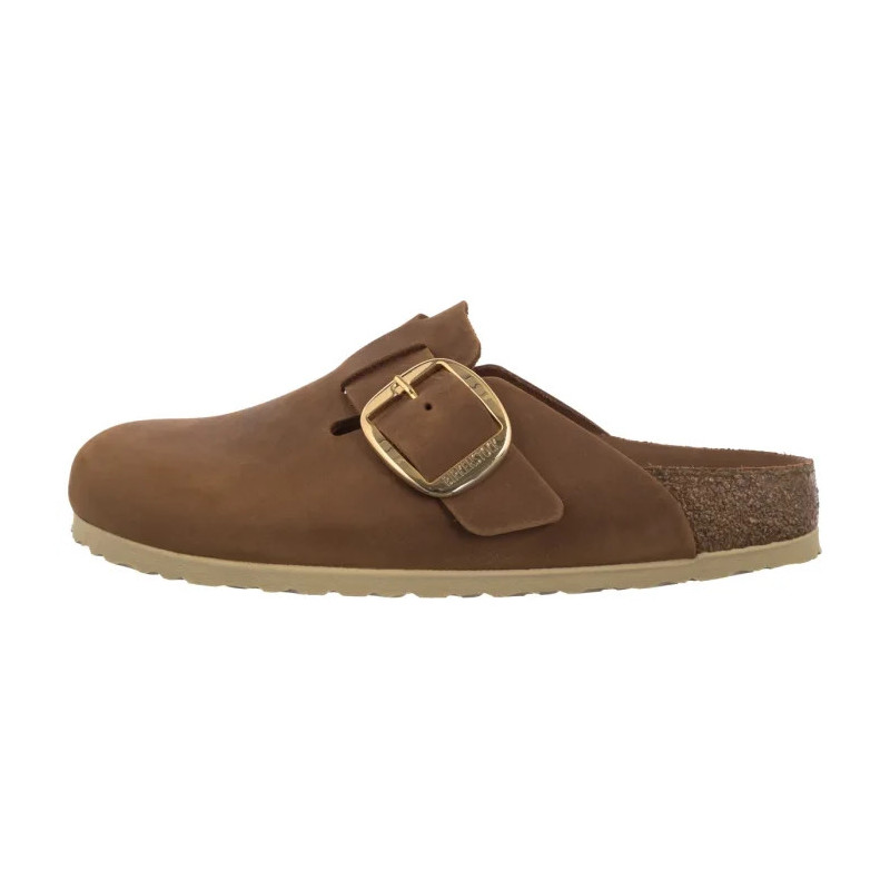Birkenstock Boston Big Buckle Cognac 1030446 (BK316-a) Naiste kingad/klappide klapid
