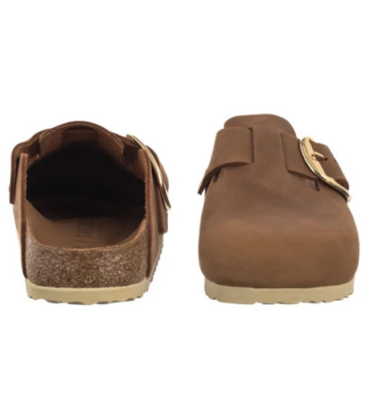 Birkenstock Boston Big Buckle Cognac 1030446 (BK316-a) Moteriški batai/šlepetės