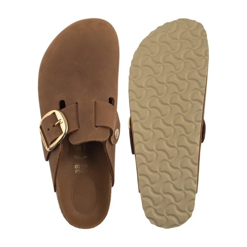 Birkenstock Boston Big Buckle Cognac 1030446 (BK316-a) Naiste kingad/klappide klapid