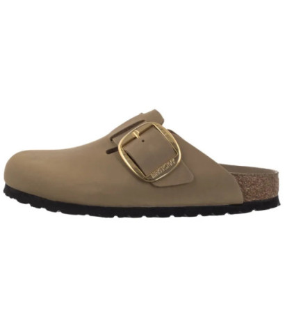 Birkenstock Boston Big Buckle Tabacco Brown 1030425 (BK316-b) Moteriški batai/šlepetės