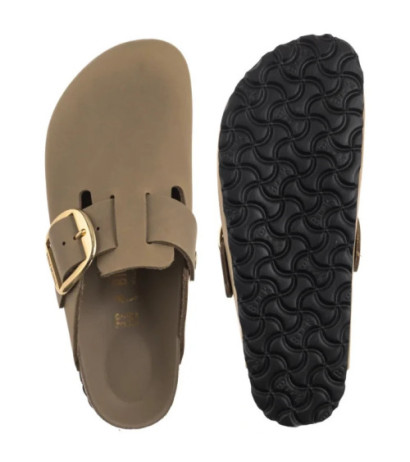Birkenstock Boston Big Buckle Tabacco Brown 1030425 (BK316-b) Naiste kingad/klappide klapid