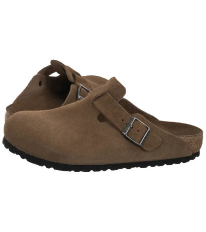 Birkenstock Boston BS SF Dark Tea Tonal 1030814 (BK320-a) šlepetės