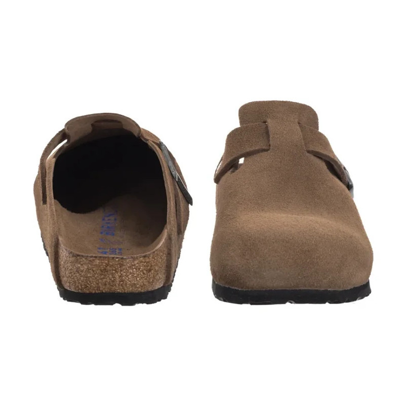 Birkenstock Boston BS SF Dark Tea Tonal 1030814 (BK320-a) slippers